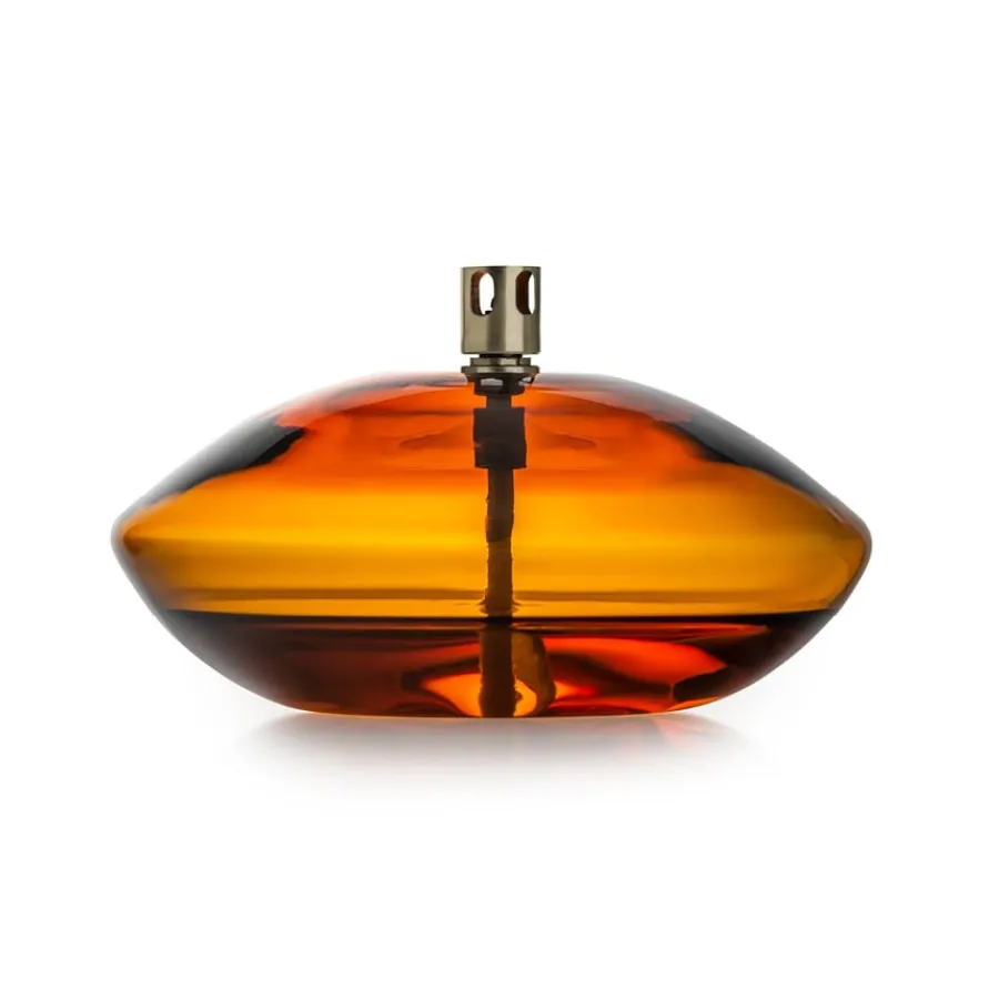 HADELAND GLASSVERK AS Oljelamper-AURORA OLJELAMPE AMBER