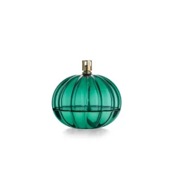 HADELAND GLASSVERK Oljelamper-AURORA OLJELAMPE OPTIKK RUND 11 CM TEAL