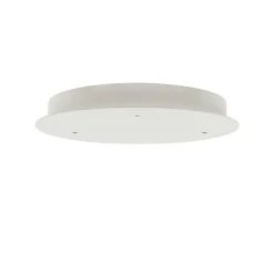 HADELAND GLASSVERK AS Taklamper|Baldakiner-BALDAKIN RUND Ø340MM 3 HULL Hvit