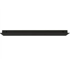 HADELAND GLASSVERK AS Taklamper|Baldakiner-BALDAKIN REKTANGULÆR 1250X200MM 9-HULL Sort