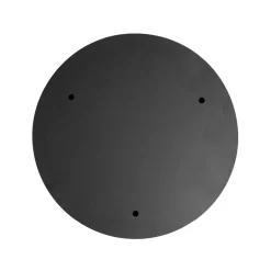 HADELAND GLASSVERK AS Taklamper|Baldakiner-BALDAKIN RUND Ø340MM 3 HULL Sort