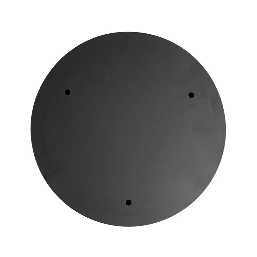 HADELAND GLASSVERK AS Taklamper|Baldakiner-BALDAKIN RUND Ø340MM 3 HULL Sort