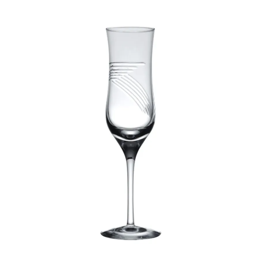 HADELAND GLASSVERK AS Vinglass|Champagneglass-CHAMP/HVITVIN 22CL Klar