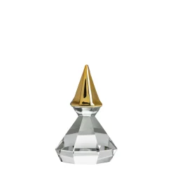 HADELAND GLASSVERK AS Julepynt-DIAMANTNISSE LUE 9 CM Gull