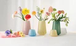 HADELAND GLASSVERK Vaser-DUGG VASE 20 CM GUL
