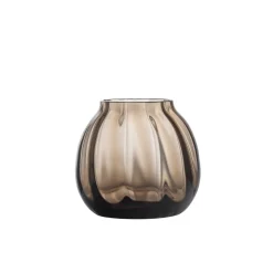 HADELAND GLASSVERK AS Lyslykter Og Lanterner-ELLA LYSLYKT 9 CM 2PK KAKAO