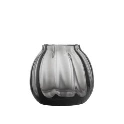 HADELAND GLASSVERK AS Lyslykter Og Lanterner-ELLA LYSLYKT 9 CM 2PK RØKGRÅ
