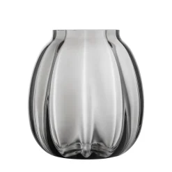 HADELAND GLASSVERK AS Vaser-ELLA VASE 22 CM RØKGRÅ Røkgrå