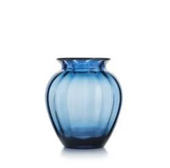 HADELAND GLASSVERK Vaser-EMILY VASE 23 CM BLÅ OPTIKK