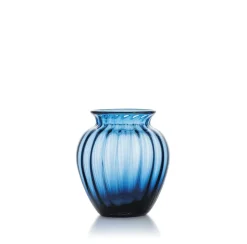 HADELAND GLASSVERK Vaser-EMILY VASE 17,5 CM BLÅ OPTIKK
