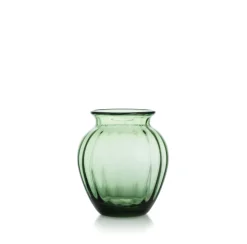 HADELAND GLASSVERK Vaser-EMILY VASE 17,5 CM GRØNN OPTIKK