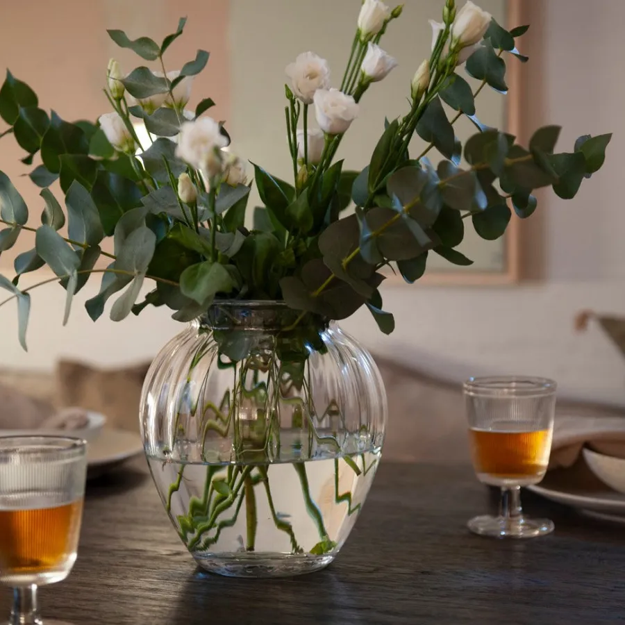HADELAND GLASSVERK AS Vaser-EMILY VASE 23 CM KLAR OPTIKK