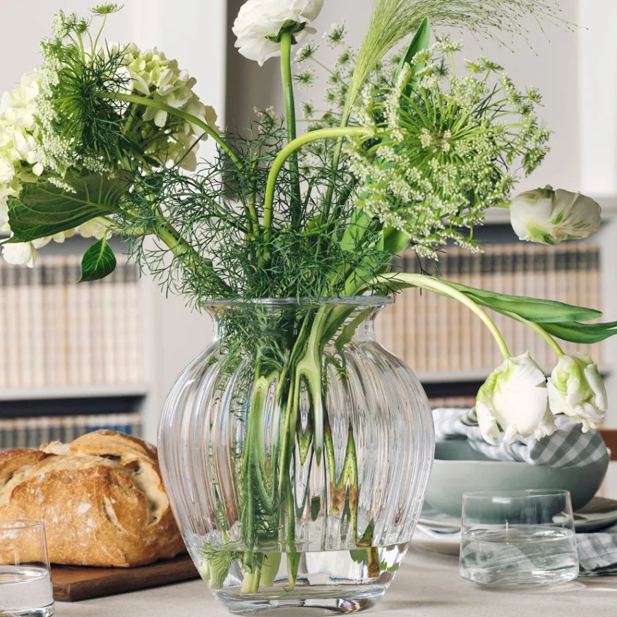 HADELAND GLASSVERK AS Vaser-EMILY VASE 23 CM KLAR OPTIKK