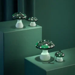 HADELAND GLASSVERK AS Julepynt-FLUESOPP GRØNN 7,2 CM Grønn
