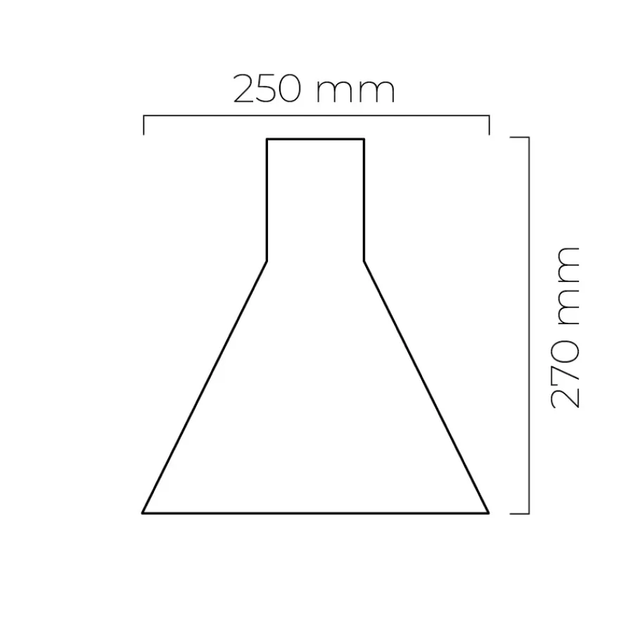 HADELAND GLASSVERK Taklamper|Forma-FORMA TAKLAMPE ASK SVART MATT