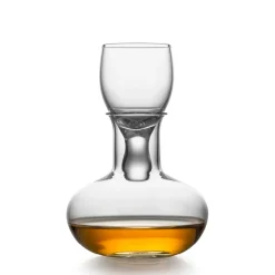 HADELAND GLASSVERK AS Dekanter Og Karafler-GILDE DRAMMEKARAFFEL MED GLASS 4PK Klar