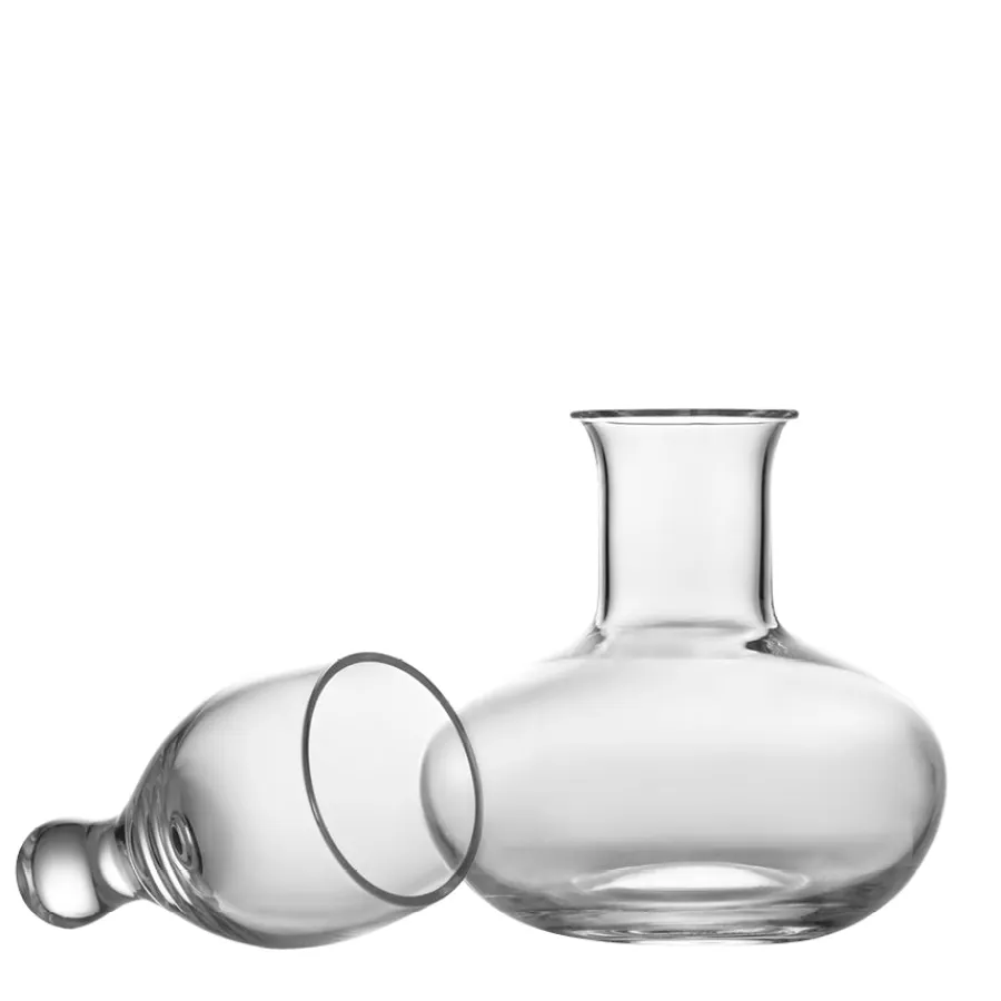 HADELAND GLASSVERK AS Dekanter Og Karafler-GILDE DRAMMEKARAFFEL MED GLASS 4PK Klar