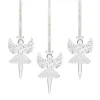 HADELAND GLASSVERK Julepynt-GLASSENGEL BALLERINA 3PK
