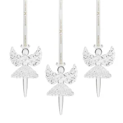 HADELAND GLASSVERK Julepynt-GLASSENGEL BALLERINA 3PK