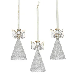 HADELAND GLASSVERK AS Julepynt-GLASS ENGEL HENG KLAR 3 PK