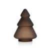 HADELAND GLASSVERK Julepynt-GLASSTRE FROSTET KAKAO 11,5 CM