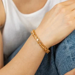 HADELAND GLASSVERK Armbånd|Armbånd-GLIM ARMBÅND ROSÉ