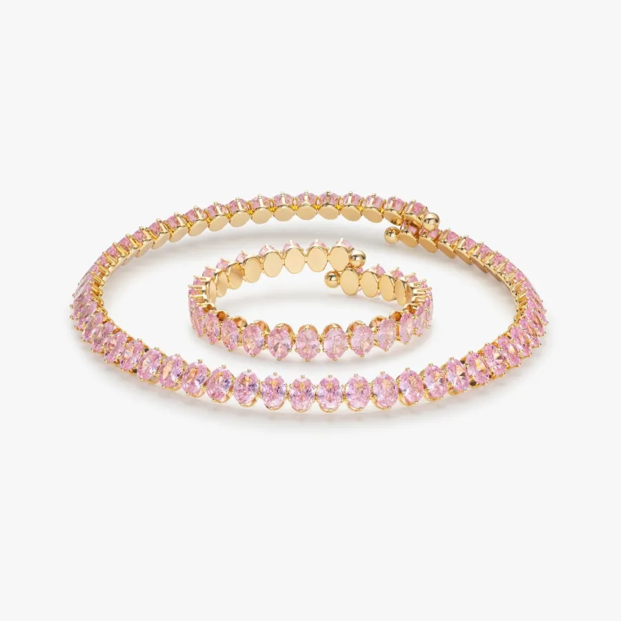 HADELAND GLASSVERK Armbånd|Armbånd-GLIM ARMBÅND ROSA