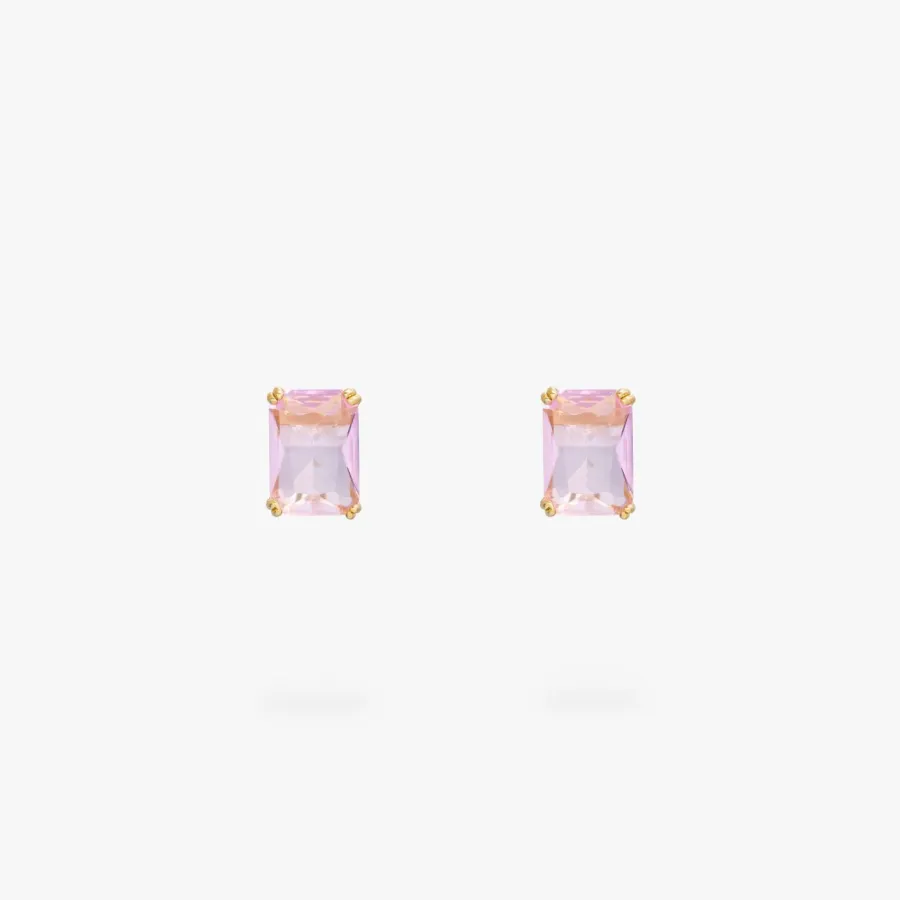 HADELAND GLASSVERK Øredobber|Øredobber-GLØR ØREDOBBER LYS ROSA