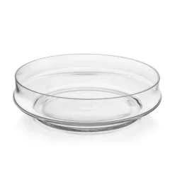 HADELAND GLASSVERK Dekorfat Og -Boller|Fat Og Serveringsfat-HANABI FAT 29 CM KLAR