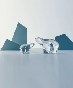 HADELAND GLASSVERK Glassfigurer-ISBJØRN 5 CM