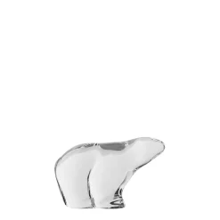 HADELAND GLASSVERK Glassfigurer-ISBJØRN 8 CM