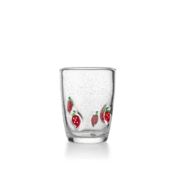 HADELAND GLASSVERK Vannglass-JORDBÆR GLASS 40 CL 4 PK