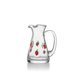 HADELAND GLASSVERK Mugger-JORDBÆR MUGGE 45 CL