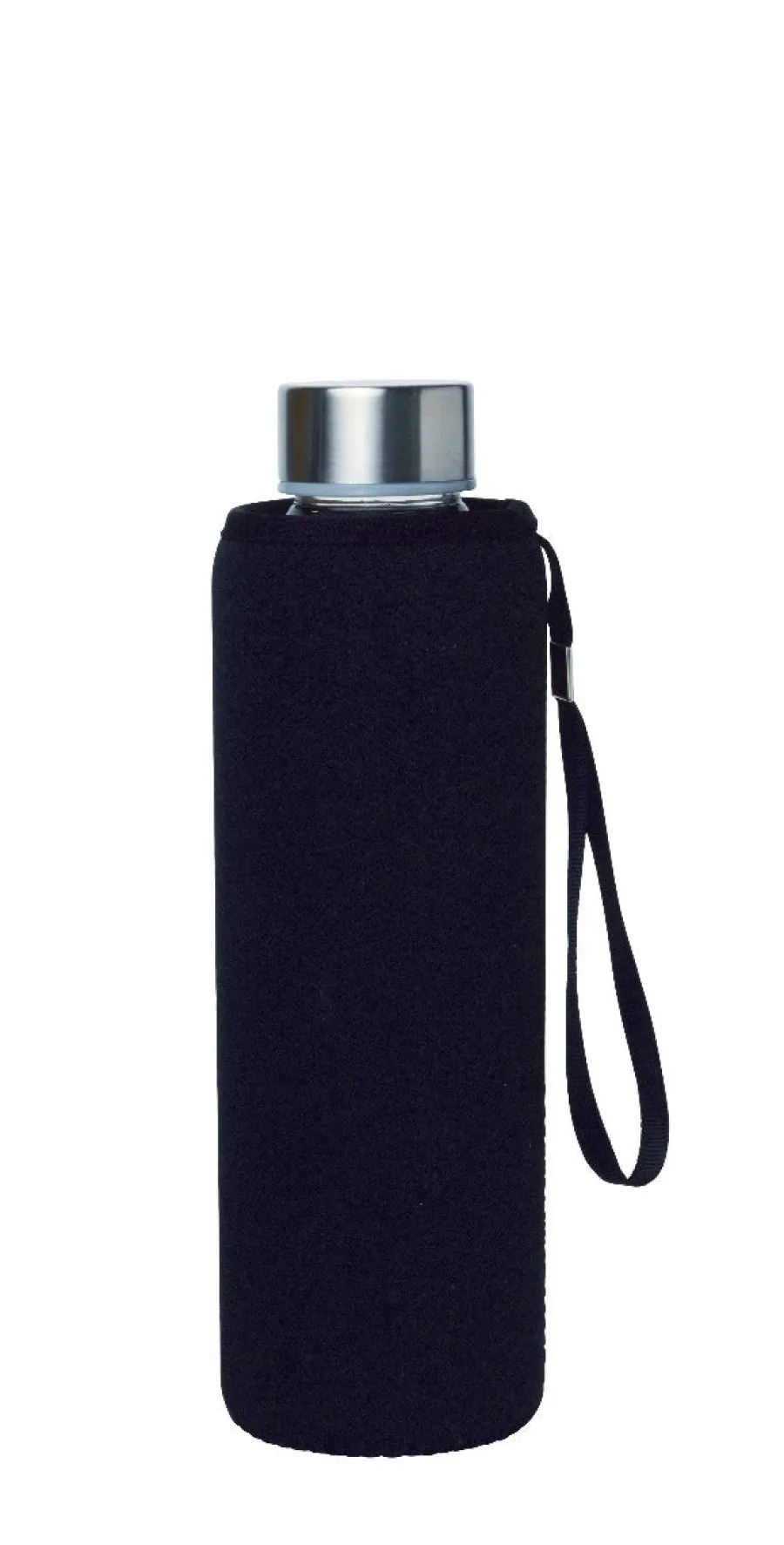 HADELAND GLASSVERK AS Glassflasker-KILDE DRIKKEFLASKE GLASS 0,5L SORT Klar