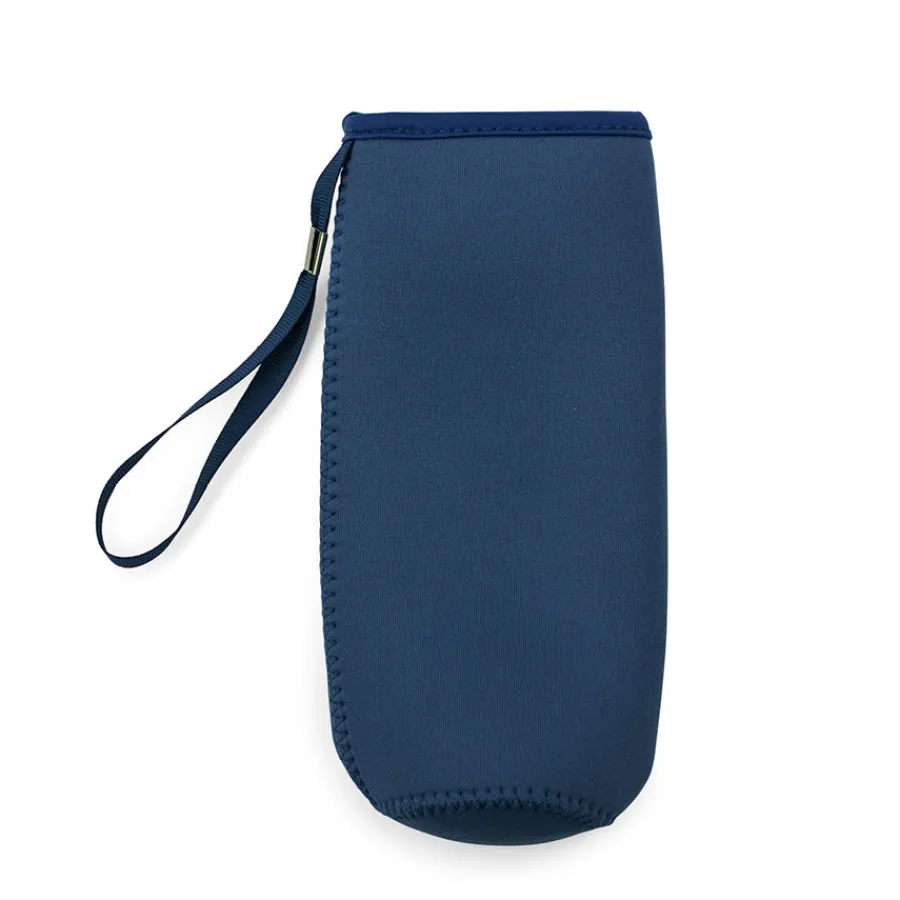 HADELAND GLASSVERK AS Glassflasker-KILDE NEOPRENTREKK BLÅ
