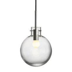 HADELAND GLASSVERK AS Taklamper|Krystallkuler-KRYSTALLKULE TAKLAMPE GLATT 200MM Klar