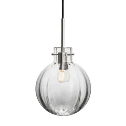 HADELAND GLASSVERK AS Taklamper|Krystallkuler-KRYSTALLKULE TAKLAMPE OPTIKK 200MM Klar