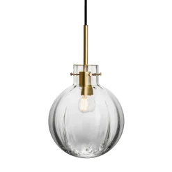 HADELAND GLASSVERK AS Taklamper|Krystallkuler-KRYSTALLKULE TAKLAMPE OPTIKK 200MM Klar