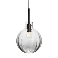 HADELAND GLASSVERK AS Taklamper|Krystallkuler-KRYSTALLKULE TAKLAMPE OPTIKK 200MM Klar