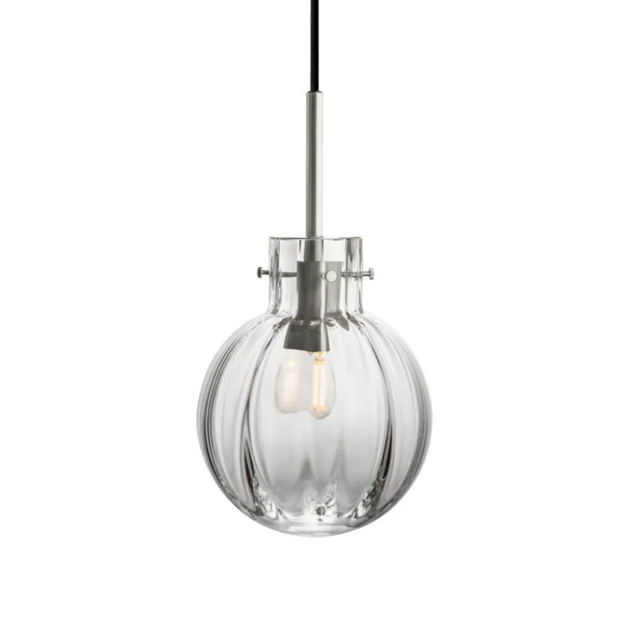 HADELAND GLASSVERK Taklamper|Krystallkuler-KRYSTALLKULE TAKLAMPE OPTIKK 160MM Klar