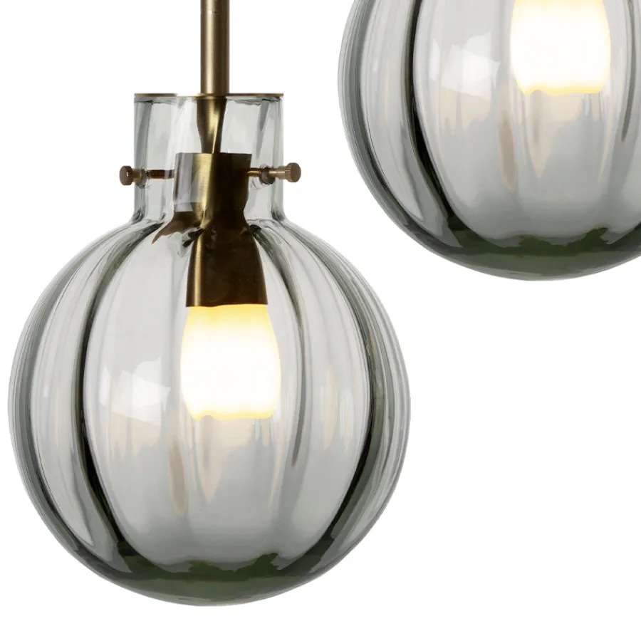 HADELAND GLASSVERK Taklamper|Krystallkuler-KRYSTALLKULE TAKLAMPE OPTIKK 160MM Klar