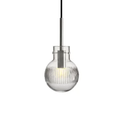 HADELAND GLASSVERK Taklamper|Krystallkuler-KRYSTALLKULE TAKLAMPE SKJÆR 120MM Klar