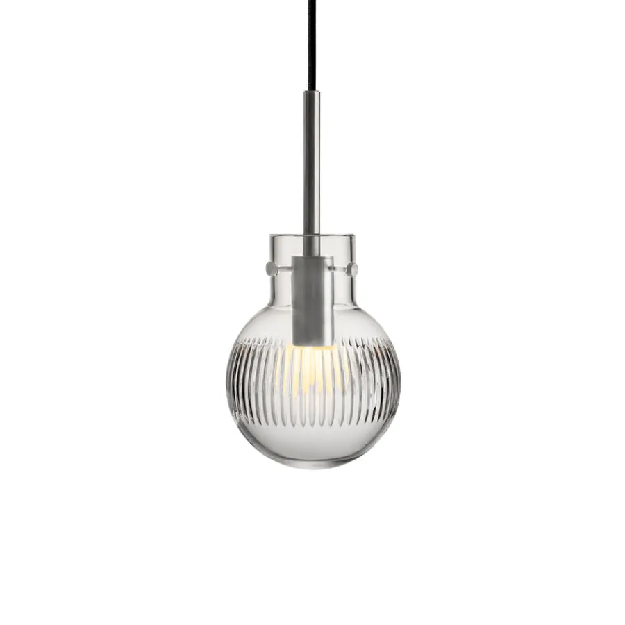 HADELAND GLASSVERK Taklamper|Krystallkuler-KRYSTALLKULE TAKLAMPE SKJÆR 120MM Klar