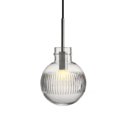 HADELAND GLASSVERK Taklamper|Krystallkuler-KRYSTALLKULE TAKLAMPE SKJÆR 160MM Klar