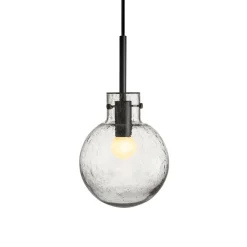 HADELAND GLASSVERK Taklamper|Krystallkuler-KRYSTALLKULE TAKLAMPE SODA 160MM Klar