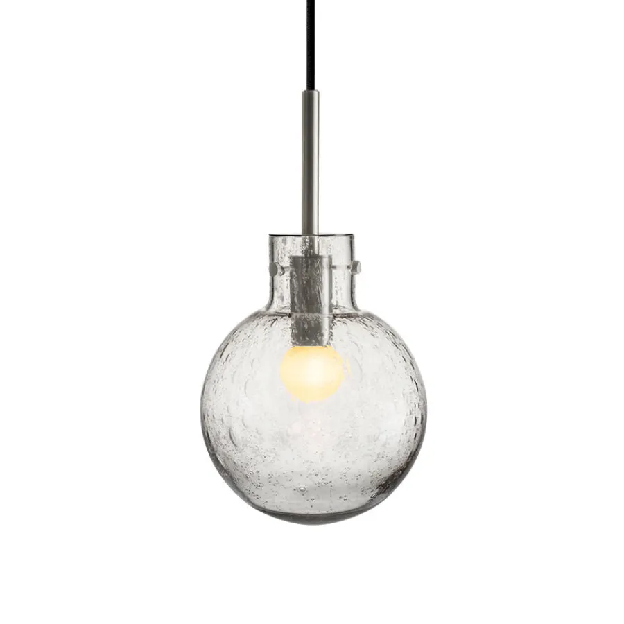 HADELAND GLASSVERK Taklamper|Krystallkuler-KRYSTALLKULE TAKLAMPE SODA 160MM Klar