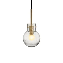 HADELAND GLASSVERK Taklamper|Krystallkuler-KRYSTALLKULE TAKLAMPE SODA 120MM Klar