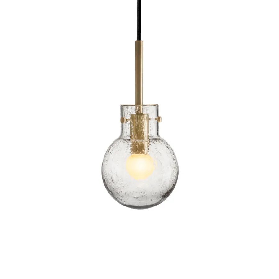 HADELAND GLASSVERK Taklamper|Krystallkuler-KRYSTALLKULE TAKLAMPE SODA 120MM Klar
