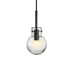 HADELAND GLASSVERK Taklamper|Krystallkuler-KRYSTALLKULE TAKLAMPE SODA 120MM Klar