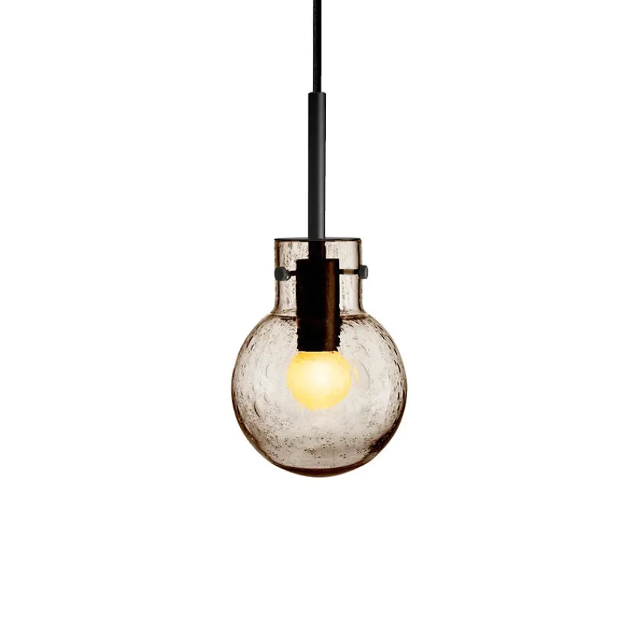 HADELAND GLASSVERK Taklamper|Krystallkuler-KRYSTALLKULE TAKLAMPE SODA 120MM Kakao